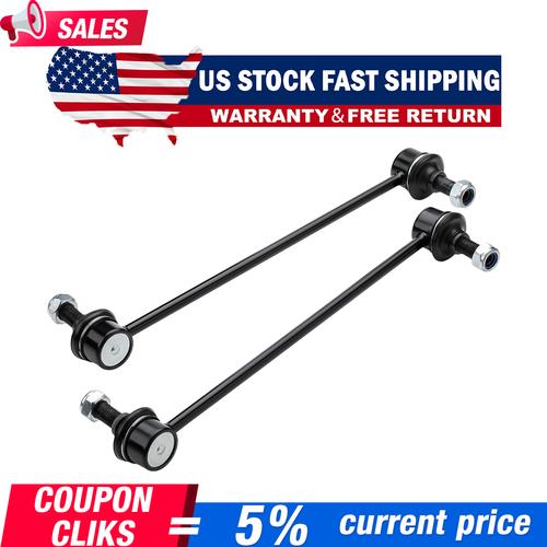 DURAFORCE 2 Front Sway Bar End Links for 2011 2012 2013 2014 2015 2016-2020 Toyota Sienna