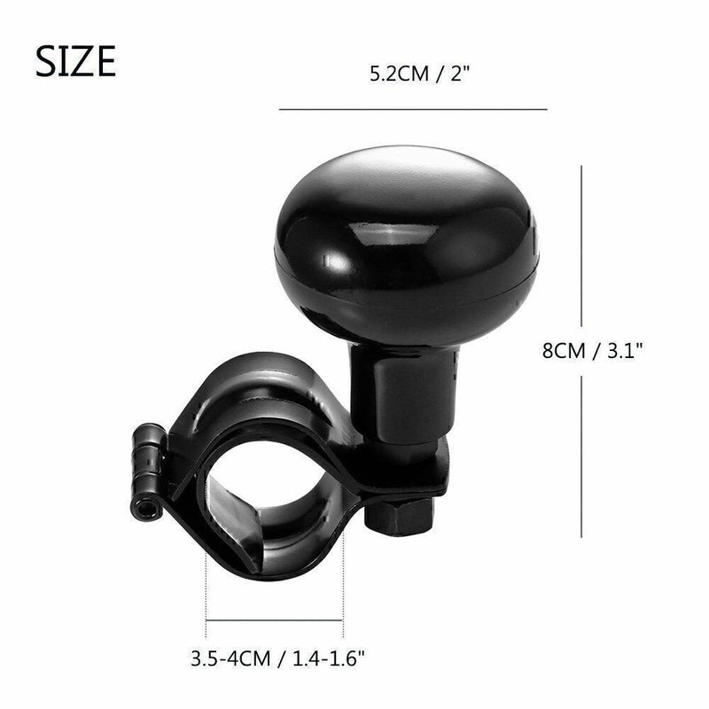 DURAFORCE Universal Car Steering Wheel Knob Spinner Handle Suicide Power Ball Turning US