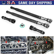 DURAFORCE Updated Stand Pipe Dummy Plug Kit For Ford Powerstroke Diesel 2004-10 V8 6.0L