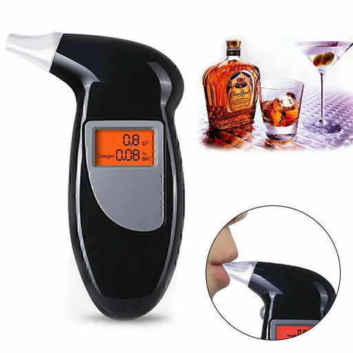 DURAFORCE Digital LCD Police Breath Breathalyzer Test Alcohol Tester/ Analyzer Detector
