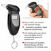 DURAFORCE Digital LCD Police Breath Breathalyzer Test Alcohol Tester/ Analyzer Detector