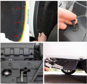 DURAFORCE 100Pack Fender Clips Trim Car Auto Push Pin Rivet Bumper Fastener-Panel Retainer