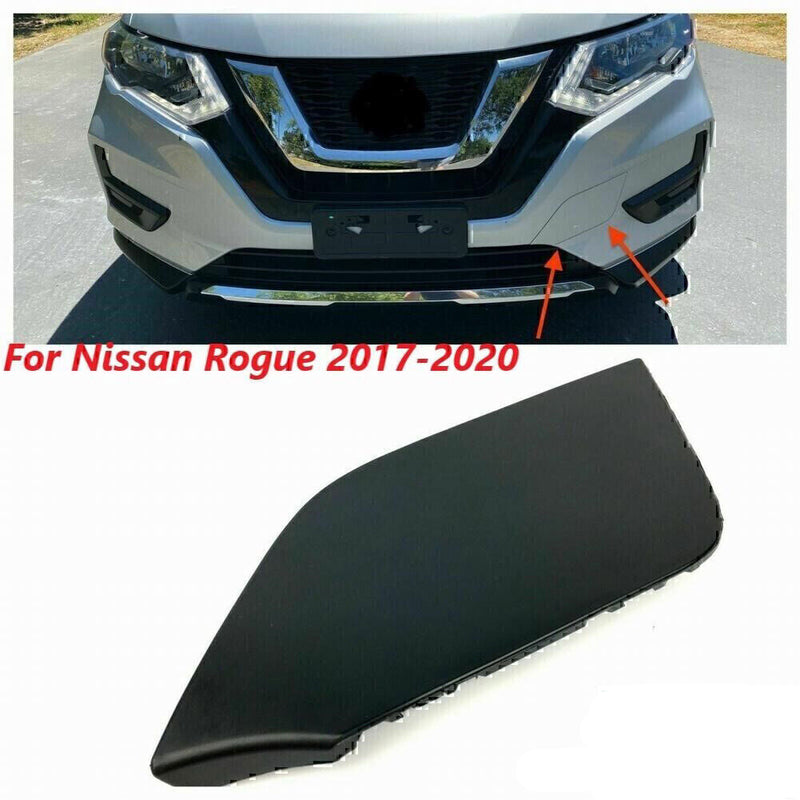 DURAFORCE For 2017 2018 2019 2020 Nissan Rogue Front Bumper Tow Hook Cover 622A0-6FL0H