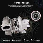 DURAFORCE Turbocharger Fits Cummins ISX15 QSX15 Series Engine Turbo HE400VG HE451VE