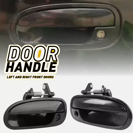 DURAFORCE 2x For Honda Civic Coupe 96-00 Front Exterior Left Right Door Handle Plastic