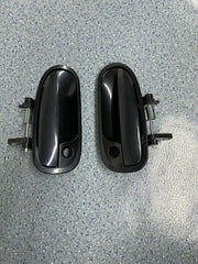 DURAFORCE 2x For Honda Civic Coupe 96-00 Front Exterior Left Right Door Handle Plastic