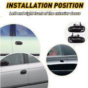 DURAFORCE 2x For Honda Civic Coupe 96-00 Front Exterior Left Right Door Handle Plastic