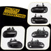 DURAFORCE 2x For Honda Civic Coupe 96-00 Front Exterior Left Right Door Handle Plastic