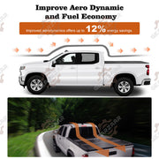 DURAFORCE 5FT Hard Tonneau Cover Pickup Truck Bed Fit for 2005-2015 Toyota Tacoma Tri-Fold