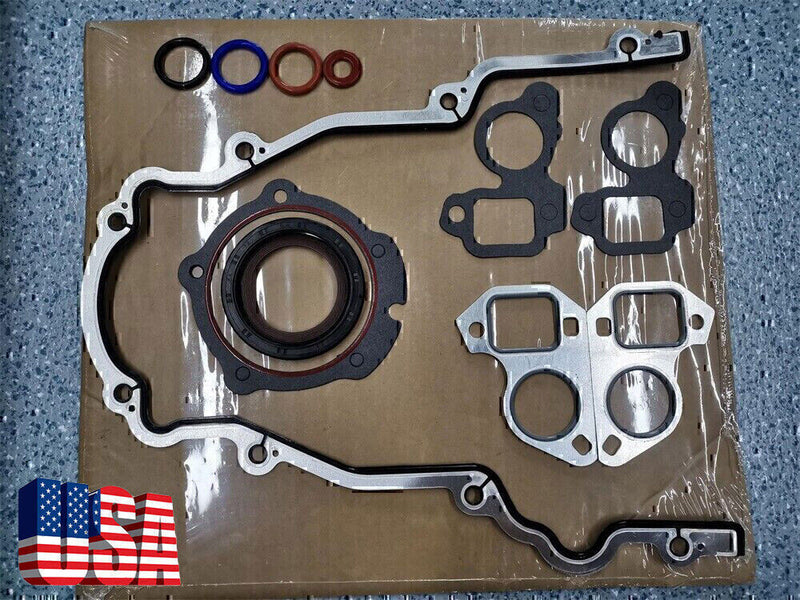 DURAFORCE Timing Chain Cover W/Water Pump Gaskets &Main Seal NEW For GM LS1 4.8L 5.3L 5.7L