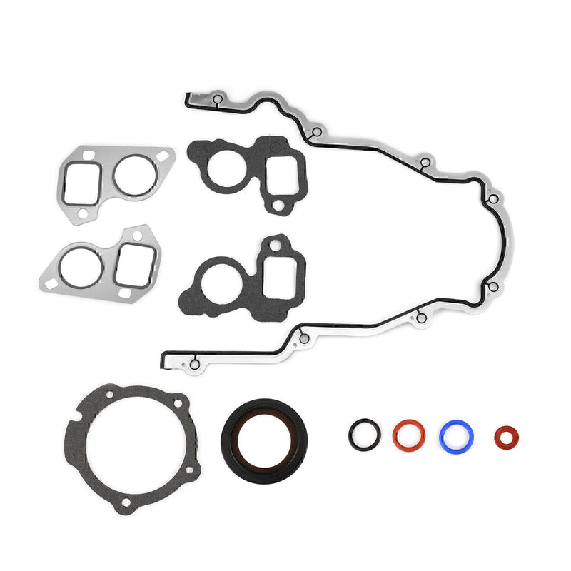 DURAFORCE Timing Chain Cover W/Water Pump Gaskets &Main Seal NEW For GM LS1 4.8L 5.3L 5.7L