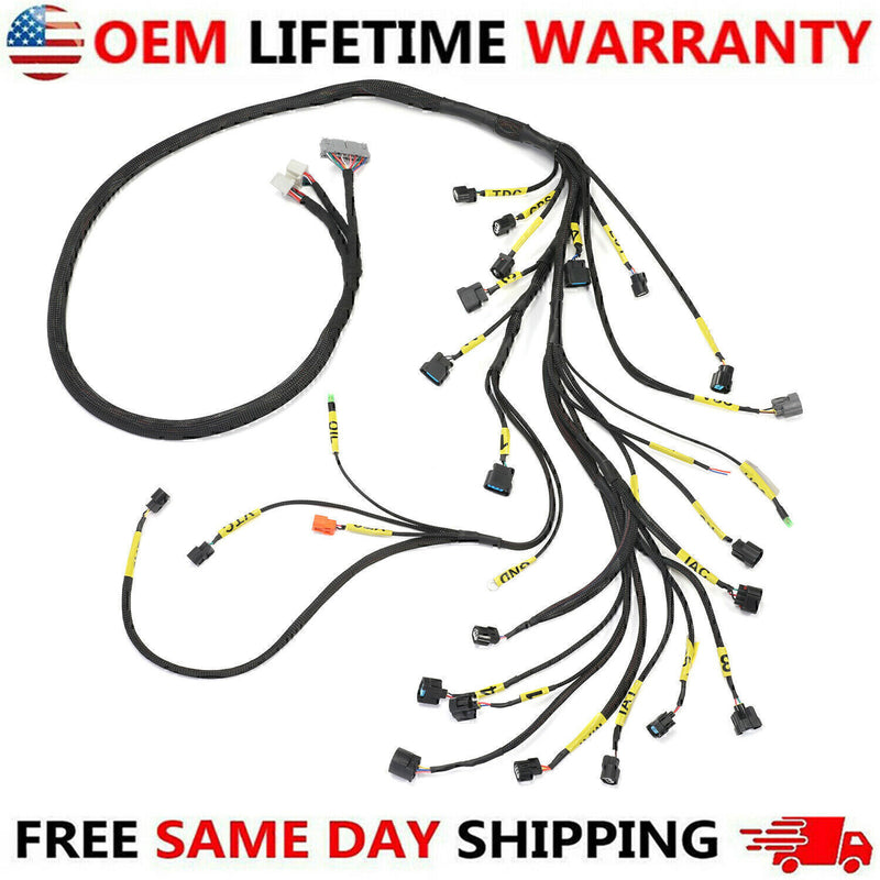 DURAFORCE K20 K24 K-Series Tucked Engine Harness For Honda Acura /K-Swap Integra CRX EK EG