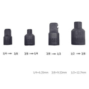 DURAFORCE 4-pack 3/8" to 1/4" 1/2 inch Drive Ratchet SOCKET ADAPTER REDUCER Air Impact Se!
