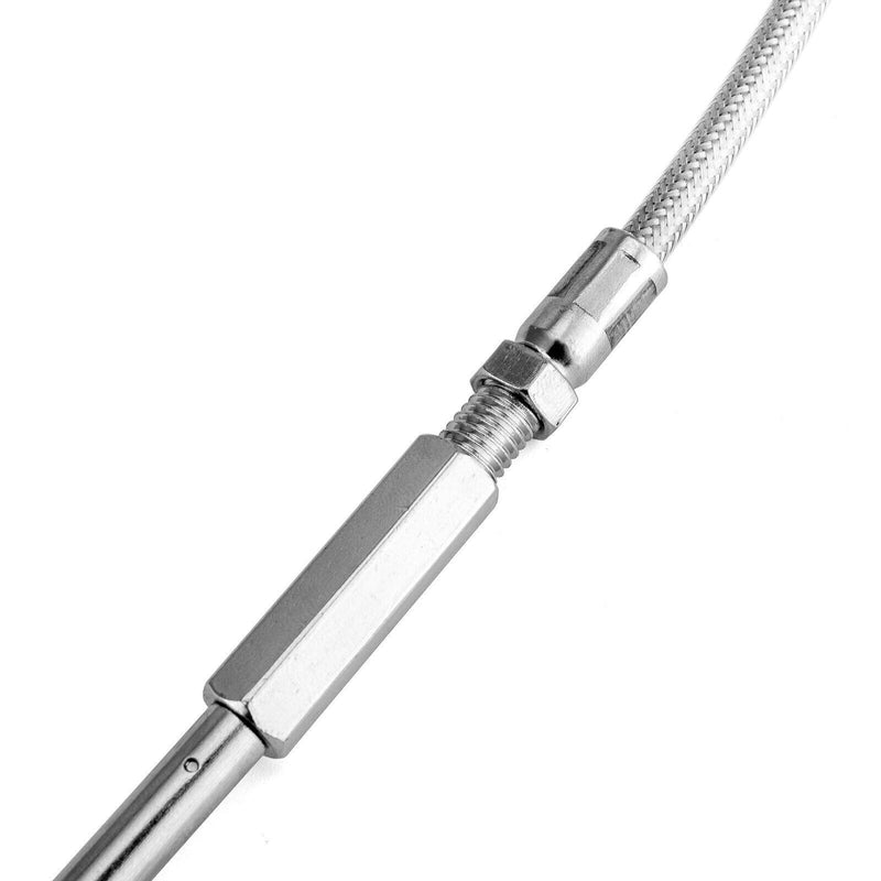 DURAFORCE 42" Stainless Steel Throttle and Idle Cable Fit for Harley Davidson 56579-02A