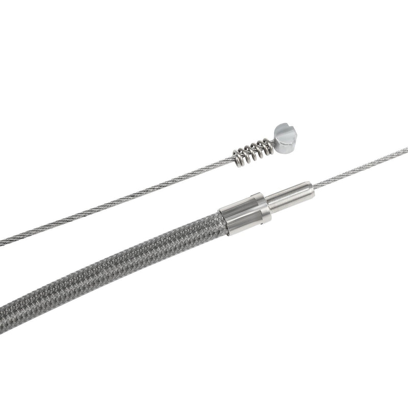 DURAFORCE 42" Stainless Steel Throttle and Idle Cable Fit for Harley Davidson 56579-02A