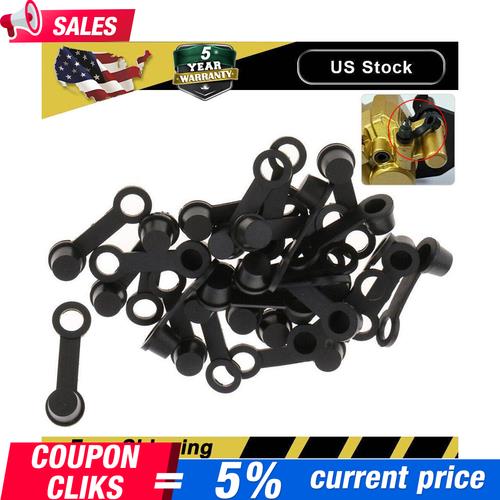 DURAFORCE (25 Pack) Brake Bleeder Screw Caps Grease Zerk Fitting Cap Rubber Dust Cover Ne!
