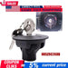 DURAFORCE Locking Gas Fuel Tank Plug Cover Cap 8U5Z9C268B For FORD with 2 Keys Direct-Fit
