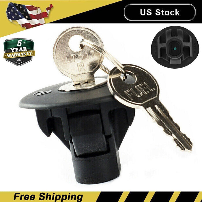 DURAFORCE Locking Gas Fuel Tank Plug Cover Cap 8U5Z9C268B For FORD with 2 Keys Direct-Fit