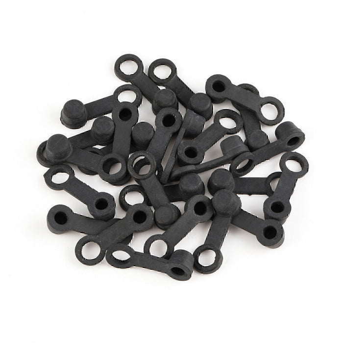 DURAFORCE (25 Pack) Brake Bleeder Screw Caps Grease Zerk Fitting Cap Rubber Dust Cover New