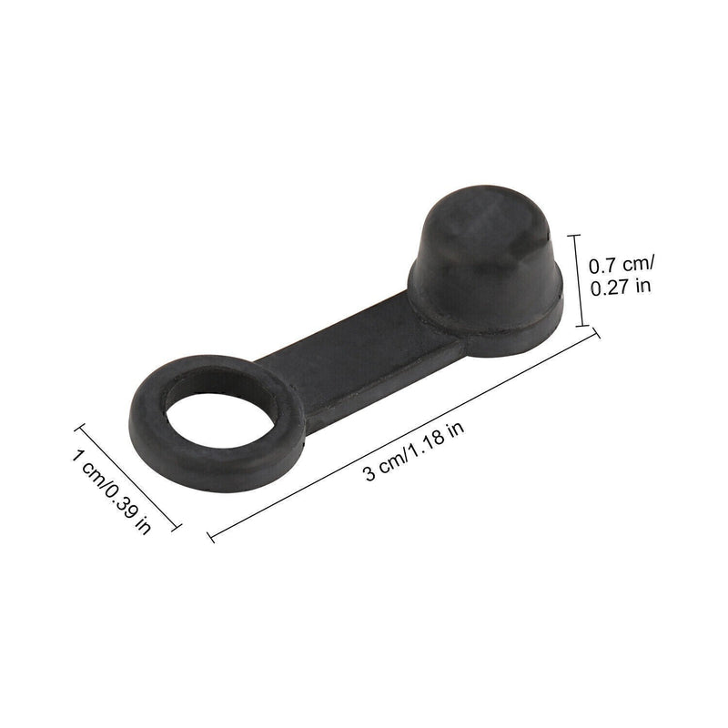 DURAFORCE (25 Pack) Brake Bleeder Screw Caps Grease Zerk Fitting Cap Rubber Dust Cover New