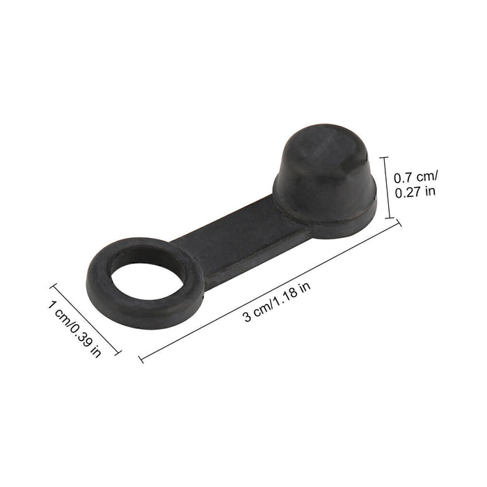 DURAFORCE (25 Pack) Brake Bleeder Screw Caps Grease Zerk Fitting Cap Rubber Dust Cover New