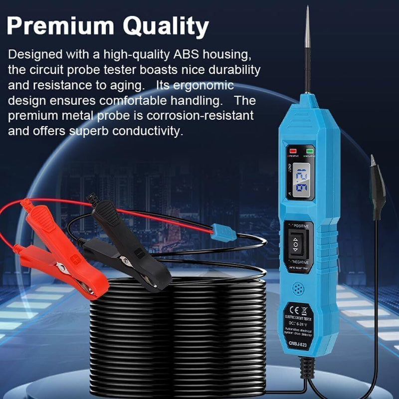 DURAFORCE Digital Automotive Car Power Probe Circuit Electrical Test Tool Device System US