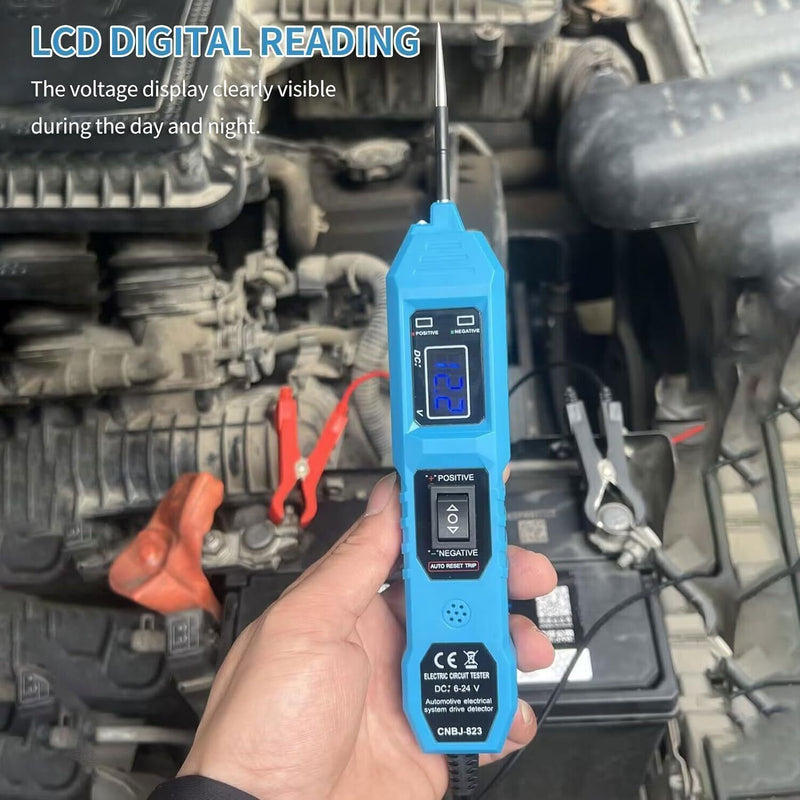 DURAFORCE Digital Automotive Car Power Probe Circuit Electrical Test Tool Device System US