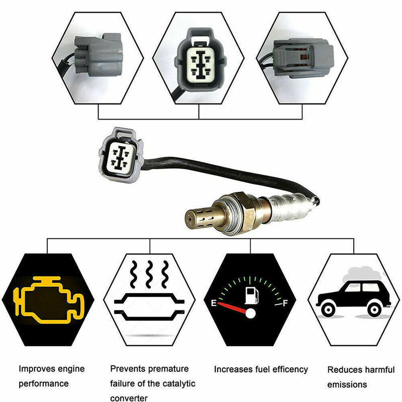 DURAFORCE For 1998 - 2002 Honda Accord CATALYTIC CONVERTER w/ Rear O2 Sensor