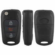 DURAFORCE For 2011 -2013 Kia Soul Keyless Flip Remote Car Key Fob Shell Case Pad