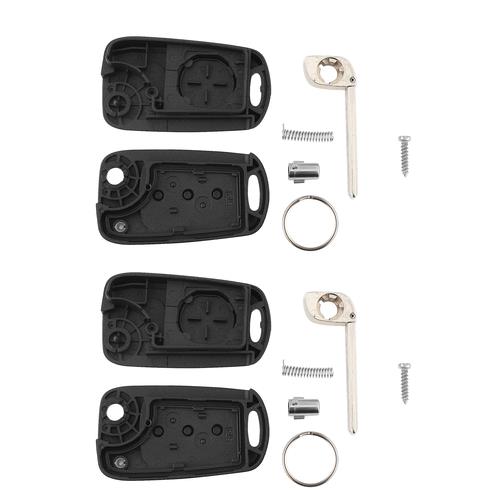 DURAFORCE For 2011 -2013 Kia Soul Keyless Flip Remote Car Key Fob Shell Case Pad