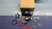 DURAFORCE Electric Winch Truck 10,000 lb Synthetic Rope Remote Control Off-Road 4WD Kit-