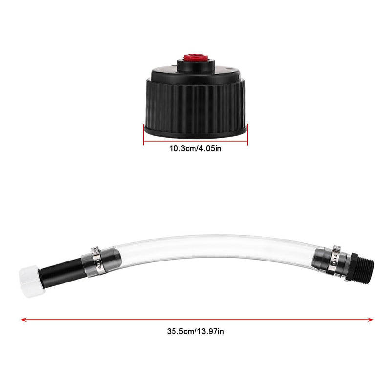 DURAFORCE Racing Fuels Deluxe Filler Hose & Cap Kit Fit For 5 Gallon Fuel Jug VP NEW