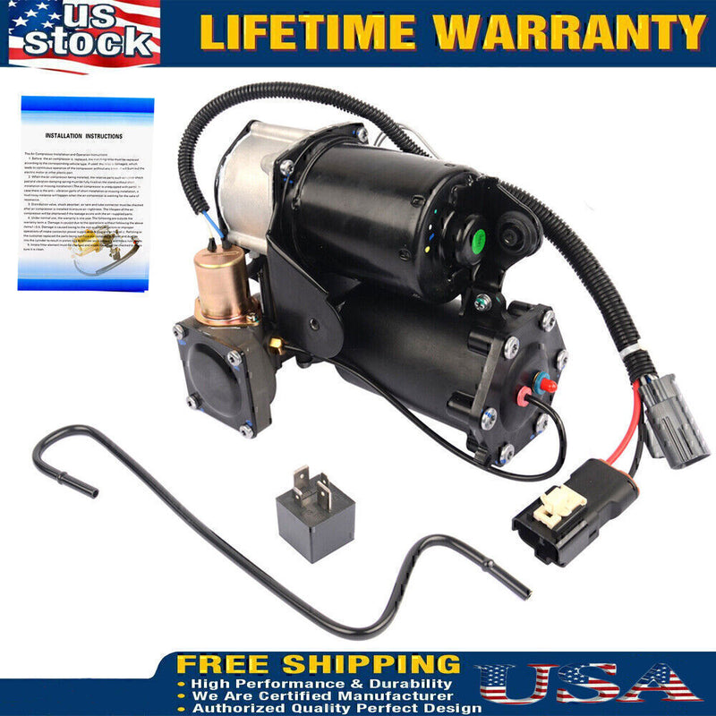 DURAFORCE Hitachi Air Suspension Compressor Pump For LR3,LR4 Range Rover Sport LR023964 US