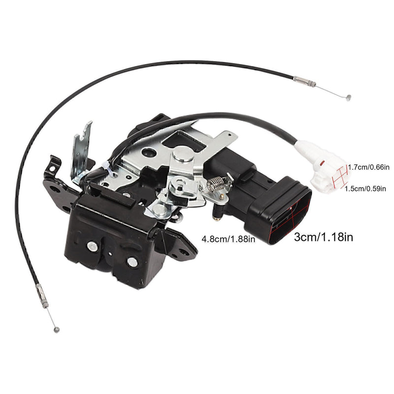 DURAFORCE Rear Liftgate Door Latch Lock Assembly W/ Actuator For Toyota Sequoia 2001-2007