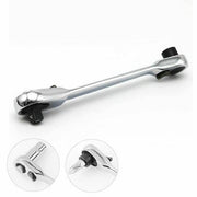 DURAFORCE 1PCS Mini 1/4inch Double Ended Quick Socket Ratchet Wrench Rod Screwdriver Bit*