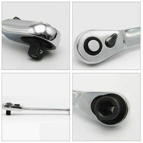 DURAFORCE 1PCS Mini 1/4inch Double Ended Quick Socket Ratchet Wrench Rod Screwdriver Bit*