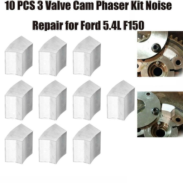 DURAFORCE 10X 3 Valve Cam Phaser Lock Out Kit Noise Repair Fit Ford 5.4L F150 Expedition E