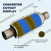 DURAFORCE Weld-On 2.5" Cata Converter Cat Fast Shipping USA