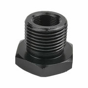 DURAFORCE 3PCS 1/2-28 to 3/4-16, 13/16-16, 3/4 NPT Thread Oil Filter Adapters Black NEW