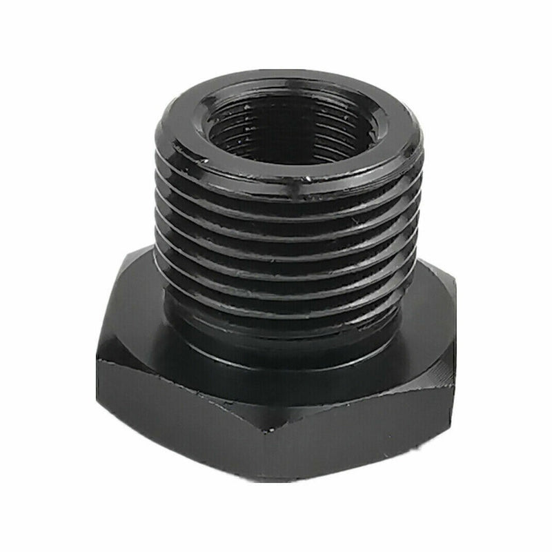 DURAFORCE 3PCS 1/2-28 to 3/4-16, 13/16-16, 3/4 NPT Thread Oil Filter Adapters Black NEW