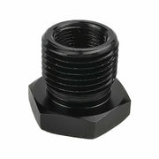 DURAFORCE 3PCS 1/2-28 to 3/4-16, 13/16-16, 3/4 NPT Thread Oil Filter Adapters Black NEW