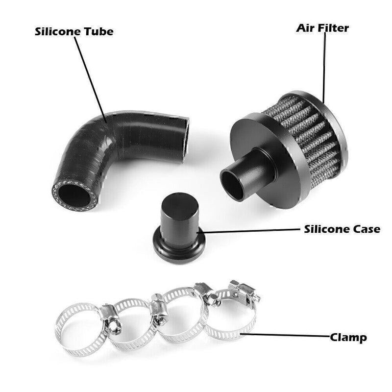 DURAFORCE Oil Filter For CCV Crank Case Vent Set For 07.5-17 Dodge 6.7 Cummins Diesel 2500