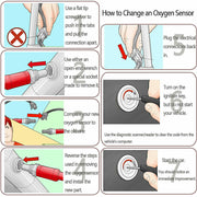 DURAFORCE Downstream Oxygen Sensor For 2007-2012 Nissan Sentra 2.0L 2.5L Versa 1.6 1.8L US