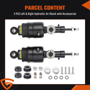 DURAFORCE Pair Rear Hydraulic Air Suspension Shock Struts Fit Infiniti QX56 QX80 2011-2021