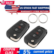 DURAFORCE 2 For 2012-2013 Kia Sportage Soul Keyless Flip Remote Car Key Fob Shell Case Pad