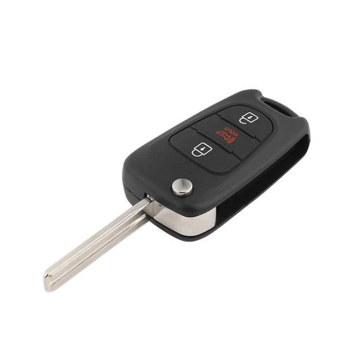 DURAFORCE 2 For 2012-2013 Kia Sportage Soul Keyless Flip Remote Car Key Fob Shell Case Pad