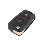 DURAFORCE 2 For 2012-2013 Kia Sportage Soul Keyless Flip Remote Car Key Fob Shell Case Pad