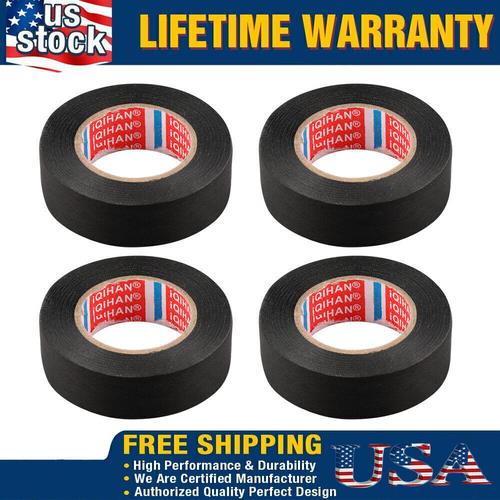 DURAFORCE 4 x Cloth Tape Wire Electrical Wiring Harness car auto suv truck 19mm*15m New!