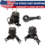 DURAFORCE 4pc Engine Mount Set for 2011 -14 Toyota Sienna (3.5L V6 Engine) Motor Mount Kit