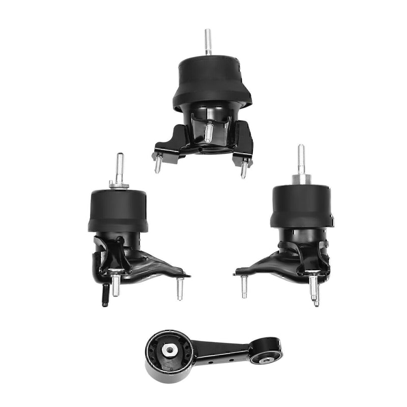 DURAFORCE 4pc Engine Mount Set for 2011 -14 Toyota Sienna (3.5L V6 Engine) Motor Mount Kit